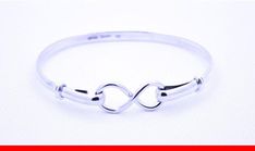 Sterling Silver Infinity Bracelets For Everyday, Sterling Silver Infinity Bracelet For Everyday, Formal Symbolic Sterling Silver Bracelets, Formal Sterling Silver Symbolic Bracelet, Classic Sterling Silver Infinity Bracelet, Sterling Silver Bracelets Handmade, Silver Infinity Bracelets, Thoughtful Gifts For Him, Sterling Silver Bracelet