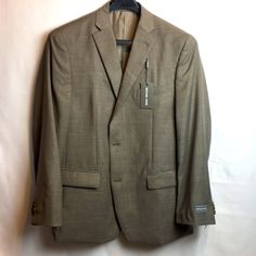 Michael Kors Double Button Front Sport Coat. Grey Sport Coat, Modern Fit Suit, Herringbone Blazer, Knitted Suit, Men Store, Michael Kors Men, Blue Checkered, Cotton Blazer, Sport Coats