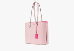 Tote Bag For School, Kate Spade Laptop Bag, Tote Bags For College, College Tote Bag, Tote Bags For School, Pink Kate Spade, Work Tote Bag, Designer Tote Bags, Kate Spade Totes