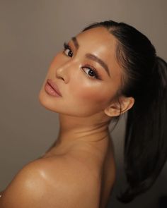 Bride Makeup Natural, Glam Bride Makeup, Sunkissed Makeup, Wedding Makeup Bride, Natural Glam Makeup, Glam Wedding Makeup, Nadine Lustre