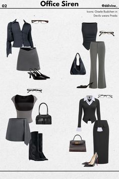 Classy Outfits For Office, Office Dress Aesthetic, Corporate Siren Aesthetic, Office Girl Aesthetic Outfit, Office Fits Aesthetic