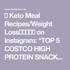 🌱 Keto Meal Recipes/Weight Loss👩‍🍳🥑🥩🥓 on Instagram: "TOP 5 COSTCO HIGH PROTEIN SNACKS! 🛒by @low.carb.love 

What am I missing?? 

Save this and share with friends and family 💗

When I actively try to lose weight, I always focus on protein because it helps you stay satiated and full for longer! 👍🏼 

These are some of my favorite high protein snack options from Costco! Share some of your favorite snacks! 👩‍🍳I am giving away FREE keto recipes cookbook 🎯>> Link in Bio @ketomakesimple 

Rest assured, we know what it’s like to need low-carb keto recipes that don’t compromise on taste. That’s why I brought together this collection of my family’s favorites. All of these recipes were designed to be excellent keto options for you, while still making it easy to stick to your grocery budg Costco High Protein, What Am I Missing, Keto Meal Recipes, Low Carb Love, High Protein Snack, Protein Snack, Free Keto Recipes, Snack Options, Meal Recipes