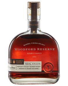 a bottle of woodford reserve bourbon