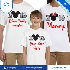 Discounted - The ORIGINAL 2020 or 2021 New Year Mickey Tees . Matching Disney T-shirts . Alwaysky x Disney 2024. One piece of clothing that every age and gender needs is a shirt. Shirts come in a wide variety of styles, including T-shirts, dress shirts, and button-downs. They are made of many different materials, such as cotton, silk, and polyester. Shirts are the pinnacle of comfort and adaptability because of their front openings, collar, sleeves, and upper body covering. With so many possibilities for color, pattern, and design, they let people to express themselves freely and make the transition from casual to formal wear easier. A well-chosen shirt is the foundation of any ensemble, regardless of whether you're going for a more polished, formal look or a more relaxed, traditional vibe Family Matching Cotton T-shirt For Disney Fan Events, Family Matching Graphic T-shirt For Disney Trips, Family Matching Cotton T-shirts For Disney Trips, Family Matching Cotton T-shirt For Vacations, Family Matching Mickey Mouse Tops For Disney Trips, Family Matching Graphic Print Tops For Disney Fan Events, Family Matching Crew Neck Tops For Disney Trips, Family Matching White Tops For Disney Trips, Family Matching Graphic T-shirt For Disney Fan Events