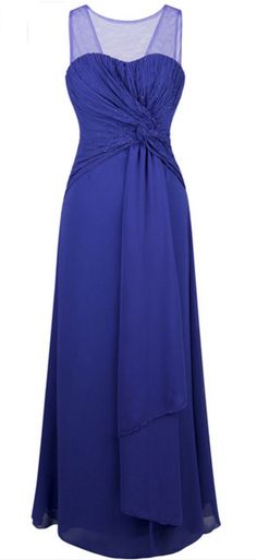 Elegant Blue Bridesmaid Dress With Ruched Bodice, Blue Chiffon Bridesmaid Dress For Evening, Formal Blue Chiffon Bridesmaid Dress, Blue Chiffon Bridesmaid Dress For Formal Occasions, Blue Evening Dress With Pleated Bodice For Formal Occasions, Blue Evening Dress With Ruched Bodice For Party, Blue A-line Bridesmaid Dress For Prom, Blue Draped Dress With Pleated Bodice, Blue Evening Dress With Ruched Bodice For Wedding