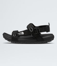 With their modern design, the Men’s Explore Camp Sandals are a new take on the hiking sandal. They feature plush footbeds for all-day comfort. Men's Men's Sandals [North Face, Northface, thenorthface, the northface, TNF, tnf] Black Hiking Sandals With Vibram Sole, Adventure Sport Sandals With Arch Support And Open Toe, Adventure Open Toe Sport Sandals With Arch Support, Open Toe Sport Sandals With Arch Support For Adventure, Functional Sandals With Cushioned Footbed For Outdoor Activities, Functional Sandals With Cushioned Footbed For Outdoor, Outdoor Open Toe Sport Sandals With Vibram Sole, Black Round Toe Sandals For Adventure, Functional Outdoor Slides