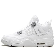 Kids Air Jordan 4 Retro BG Pure Money Basketball Shoes/Sneakers Dr Shoes, Jordan Shoes Girls, Jordan Shoes Retro, All Nike Shoes, Cute Nike Shoes, Fresh Shoes, Cute Sneakers, Jordan 4 Retro, Hype Shoes