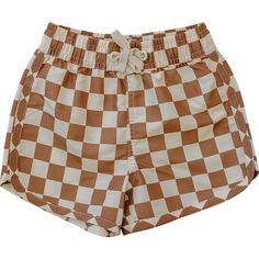 Rust Checkered Swim Shorts Baby Swimsuit Boy, Baby Boy Swimwear Infants, Kids Swim Shorts, Playful Swim Trunks With Built-in Shorts, Baby Boy Swim Trunks, Baby Swimwear, Plus Size Swim, Baby Bottoms, Toddler Accessories