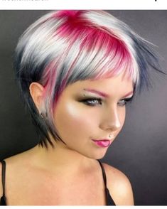 Dyed Pixie Cut, Rockstar Hair, Pixie Hair Color, Amber Hair