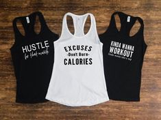 This tank makes for a great workout shirt. Get pumped with a variety of styles to choose from. These lightweight and airy tanks are perfect for the hot summer days. These are made of 60 cotton 40 polyester and are offered in a wide variety of colors and font. Use the sizing chart on photo 3.Shirts are made with high quality heat transfer vinyl. A beautiful relaxed vinyl with a soft matte finish that looks like it belongs on the garment. Shirts are pressed with an industrial heat press for long l Holiday Workout Shirt, Workout Tanks With Sayings, Fitted Sleeveless T-shirt For Workout, Summer Gym Tops With Letter Print, Athleisure Letter Print Tank Top, Casual Racerback T-shirt For Sports, Summer Gym Racerback Top, Fitted Summer Workout Muscle Tee, Fitted Muscle Tee For Summer Workout