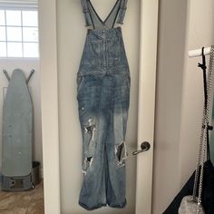 Worn Maybe A Total Of 2 Times, Basically Brand New. Bdg Jeans, Bdg Urban Outfitters, Jean Overalls, Urban Outfitters, Overalls, Color Blue, Women Jeans, Brand New, Women Shopping