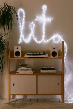 LED Rope String Lights - Urban Outfitters Teenager Bedroom Design, Modern Eclectic Home, Living Room Lounge, Fancy Houses, Dining Room Bar, Eclectic Home, Room Ideas Bedroom, Cozy Space