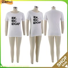 Plus Size Casual Letter Printed T-shirt Casual Summer Tops With Name Print, White Tops With Name Print For Summer, White Summer Tops With Name Print, Graphic Tee With Name Print Short Sleeve, Casual White T-shirt With Name Print, Casual Name Print T-shirt For Summer, Casual Summer T-shirt With Name Print, Graphic Tee With Name Print And Crew Neck, White Graphic Tee With Name Print