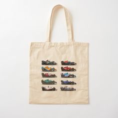 100% cotton reusable shopping carry bag with digital print on one side. All F1 2022 cars Formula 1 Gift Ideas, Formula 1 Merch, F1 Lifestyle, 2022 Cars, F1 Merch, F1 2022, F1 Motorsport, Birthday Party 21, Take My Money