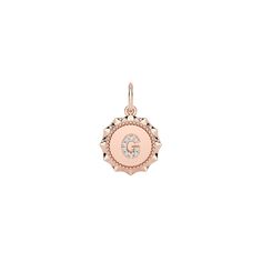 Rose Gold Rose Gold Diamond Charm Jewelry, Luxury Rose Gold Monogram Jewelry, Luxury Diamond Monogram Jewelry, Rose Gold Diamond Jewelry With Initials, Luxury Monogram Diamond Jewelry, Textured Gold Ring, Dana Rebecca Designs, Diamond Initial Necklace, Gold G