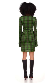 Green Tartan Long Sleeve Mini Dress – PRISCAVera Fitted Green Dresses For Fall, Green Fitted Midi Dress For Fall, Fitted Green Midi Dress For Fall, Plaid Long Sleeve Mini Dress For Spring, Plaid Pattern Green Dress, Green Tartan Dress Puffy Sleeves, Plaid Fitted Long Sleeve Mini Dress, Green Tartan, Multicolor Long-sleeve Mini Dress With Graphic Print