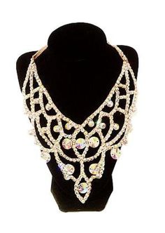 Ballroom Swarovski Necklace Swarovski Crystal AB with round Stones Silicone backing, to prevent slighting on skin. Don't see your color? No problem, please PM me. Please visit my website for other jewelry accessories and Designer Dresses Glamour-Gowns.com Glamorous Bedazzled Jewelry For Party, Elegant Bedazzled Formal Jewelry, Sparkling Crystal Jewelry For Glamorous Events, Elegant Formal Bedazzled Jewelry, Silver Bedazzled Jewelry For Evening, Dazzling Bridal Necklace With Bling, Glamorous Bedazzled Party Jewelry, Crystal Bling Necklace For Evening, Elegant Silver Bedazzled Jewelry