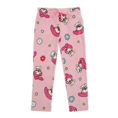 Dive into dreamland with the enchanting Women's My Melody Pajama Pants, a delightful blend of style and comfort. These XXL pajama pants are adorned with the beloved Sanrio character, My Melody, making them a charming addition to your nighttime wardrobe.

- **Size**: XXL
- **Color**: Night
- **Material**: 92% Polyester, 8% Spandex Brushed (1-sided) Jersey, 160 GSM
- **Gender**: Female
- **Features**: Elastic waistband with drawstrings, side pockets, machine washable

Crafted from a premium brushe My Melody Pjs, My Melody Pajamas, Sanrio Pajama Pants, Kawaii Pajama Pants, My Melody Pajama Pants, Casual Hello Kitty Long Pants Sleepwear, Cool Pajamas, Sanrio Products, Casual Hello Kitty Print Sleepwear Pants