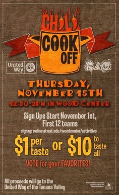 an advertisement for the girls'cook off on november 13th, 2009 in san francisco