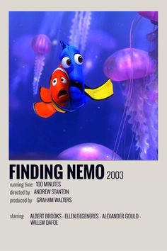 an advertisement for finding nemo 2003