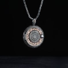 Covered Locket Necklace.  2 mm 60 cm king chain is used.  Your product is made of 925 sterling silver and produced with a cover.  On the top of the cover, Ayet-el Kursi is engraved with the evil eye verse inside the cover, and on the back part, the Surahs of Nas Falaq are engraved.  PERSONALIZED LETTER LOGO NAME DESIGN CAN BE MADE. * PRODUCT DETAILS - Material: Solid 925 Sterling Silver * PRODUCTION METHOD Carefully handmade. - It is sent in gift box with silver wipe cloth. * SIZING - All sizes Traditional Pendant Locket Necklace For Wedding, Traditional Wedding Locket Necklace Pendant, Engraved White Gold Chain Necklace, Round Locket Necklace With Intricate Design, Traditional Round Chain Jewelry, Engraved White Gold Necklace For Ceremonial Use, Engraved White Gold Round Chain Necklace, Silver Medallion Necklace For Ceremonial Occasions, Traditional Chain Necklace As Gift