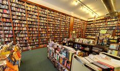 a large library filled with lots of books