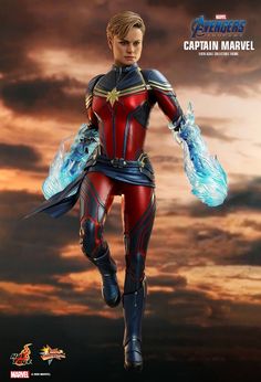 captain marvel action figure from hot toys