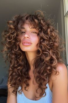 Elegant Hair Color, Short Bleached Hair, Wet Look Hair, Black Hair Updo Hairstyles, Dyed Curly Hair, Natural Curly Hair Cuts, Medium Length Curly Hair, Brown Hair Shades, Highlights Curly Hair