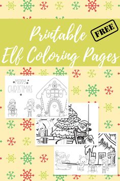 the free printable christmas coloring pages