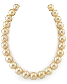 This exquisite Golden South Sea pearl necklace features 16-17.8mm, AAAA quality pearls hand-picked for their radiant luster and overtones. 

This necklace can be customized to your specifications, and comes packaged in a beautiful jewelry gift box with a complementary pearl care kit.

This strand can also be accompanied by an official appraisal by the GLA (Gemological Laboratory of America) detailing the specifics and retail value of the strand. A unique certificate is generated for every or Luxury Yellow Pearl Jewelry, Luxury Exquisite Yellow Gold Pearl Necklace, South Sea Pearl Necklace, Golden South Sea Pearls, Buy Necklace, Vintage Hermes, Sea Pearl, Care Kit, Pearl Jewellery Earrings