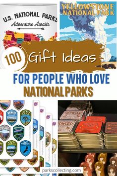 the national parks gift ideas for people who love national parks are fun and easy to make