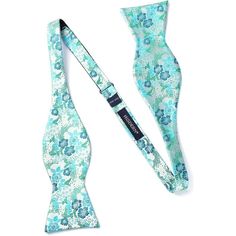 Woven microfiber paisley floral bow tie suspender set Suspender width is 1.38", length adjustable and the back part is elastic, the total length of Up to 50". Bow tie for neck size(Adjustable): 12"-19".The pocket square size is 10"*10" Occasions for business/party/dating/wedding etc. Gifts as thanksgiving/Xmas/valentine's day/birthday etc. Package: Suspender + Pretied Bow tie + Pocket Square Pocket Square Size, Bowtie And Suspenders, Floral Bow Tie, Business Party, Suspenders Set, Valentines Day Birthday, Paisley Floral, Mens Neck Ties, Green Turquoise