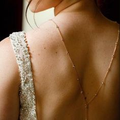 Bridal Back Pendant Silver Necklace | Y Lariat Backdrop Necklace – AMY O Bridal Bridal Accessories Headpieces, Single Diamond Necklace, Pale Pink Lips, Diamond Necklace Wedding, Backdrop Necklace, Nail Design Video, Backdrops Necklace, Crescent Necklace, Side Swept