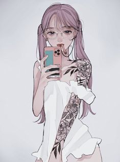 Arte Indie, 영감을 주는 캐릭터, An Anime, Model Agency, Girl Drawing, Pretty Art, Pink Hair, Character Design Inspiration, Anime Style