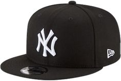 the new york yankees'black and white 59fifty cap