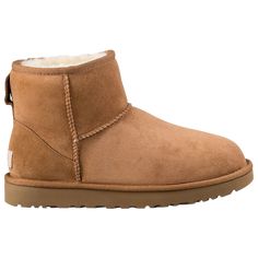 Ugg Chestnut, Ugg Classic Mini Ii, Classic Ugg Boots, Ugg Classic Mini, Fur Shoes, Sheepskin Boots, Ugg Classic, Classic Boots, Winter Snow Boots