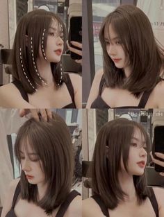 Hair Inspiration Long, Hairstyle Idea, Haircut Inspo, Shot Hair Styles