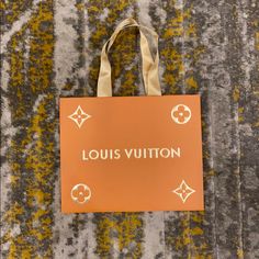 Pristine Condition, Never Used. Dimensions: 7”X8.6”X4.5” Orange Gold, Louis Vuitton, Women Shopping, Gold, Color