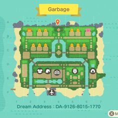 a map of the game garbage