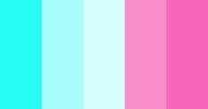 an image of the colors of pink, blue and green