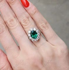 Engagement Ring: ✦ Main Stone Details ✧ Shape: Oval Cut Moissanite ✧ Weight: 2.10 CT Approx ✧ Diamond Size: 9x7 mm ✧ Color: Green ✧ Clarity: VVS2 ✦ Side Stone Details ✧ Shape: Round Cut Moissanite ✧ Weight: 1.00 CT Approx ✧ Color: D ✧ Clarity: VVS2 ✦ While we do our best to showcase the true color of the stone, Moissanite are unique and vary in appearance. Colors may vary slightly due to your lighting and monitor display settings. ✦ Also Available in Aquamarine, Morganite, Blue Topaz, Black Natu Sapphire Halo Ring, Blue Sapphire Engagement Ring, Ring Cluster, Sapphire Engagement Ring Blue, Sapphire Engagement Ring, Greenish Blue, Sapphire Engagement, Color Ring, Halo Ring