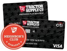 two black and red business cards with the logo for neighbor's club, which is awarded