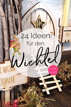 24 Ideen für den Weihnachtswichtel findest du auf unserem Blog - einfach klicken Reuse Crafts, Christmas Craft Ideas, Christmas Deco, Christmas Craft