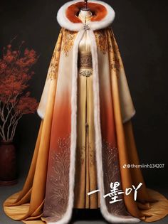 Cute Japanese Dresses, Japanese Dresses, Ancient China Clothing, Princess Evening Dress, Ancient Dress, Queen Outfit, Fantasy Dresses, Fantasy Gowns, Fantasy Dress