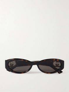 Shop GUCCI EYEWEAR Oval-frame tortoiseshell acetate sunglasses, Explore the latest GUCCI EYEWEAR women's collection today on NET A PORTER Gucci Oval Sunglasses, Gucci Glasses Sunglasses, Sunglasses Women Aesthetic, Gucci Sunglasses Women, Random Accessories, Unrealistic Wishlist, Aesthetic Glasses, Shop Gucci, Glasses Ideas