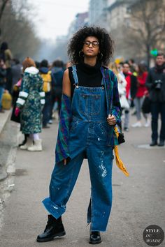 Afro Punk Fashion, Quoi Porter, Street Style Edgy, Bohol, Street Fashion Photography, Milan Fashion Week, Casual Outfit