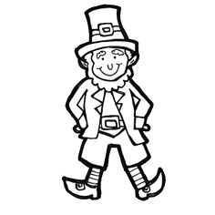 a black and white drawing of a lepreite