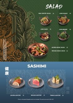 jangan lupa disimpan, desain buku menu untuk restauran Sushi Design, Brand Ideas, Restaurant Menu Design, Secret Menu, Menu Board, Weekly Menu, Design Collection, Wedding Menu, Menu Design