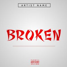 White Broken Mixtape Cover Album Cover | PosterMyWall Album Covers Custom, Cover Album Rap, Free Album Covers, Custom Album Covers, Linkedin Background Image, Nba Baby, Cover Album