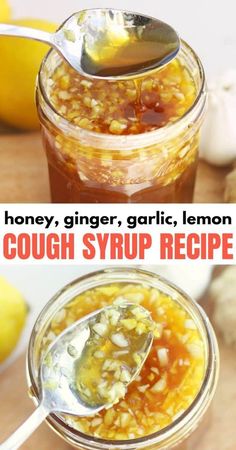 Cough Syrup Recipe, Homemade Cough Syrup, Homemade Cough Remedies, Honey Ginger, Cold Medicine, Home Remedy For Cough